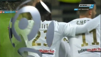 0-1 Maxwel Cornet Goal France  Ligue 1 - 08.04.2016, Montpellier HSC 0-1 Lyon