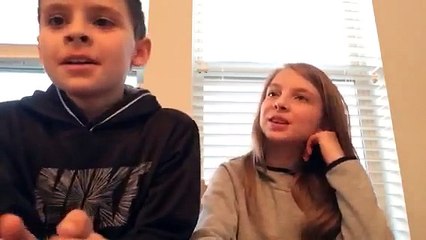 Whipped cream eating challenge