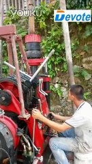 Water well drilling rigs test before make shipment from Devote Company