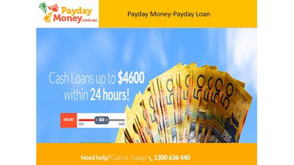 Payday Money-Payday Loan