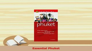 PDF  Essential Phuket Download Online