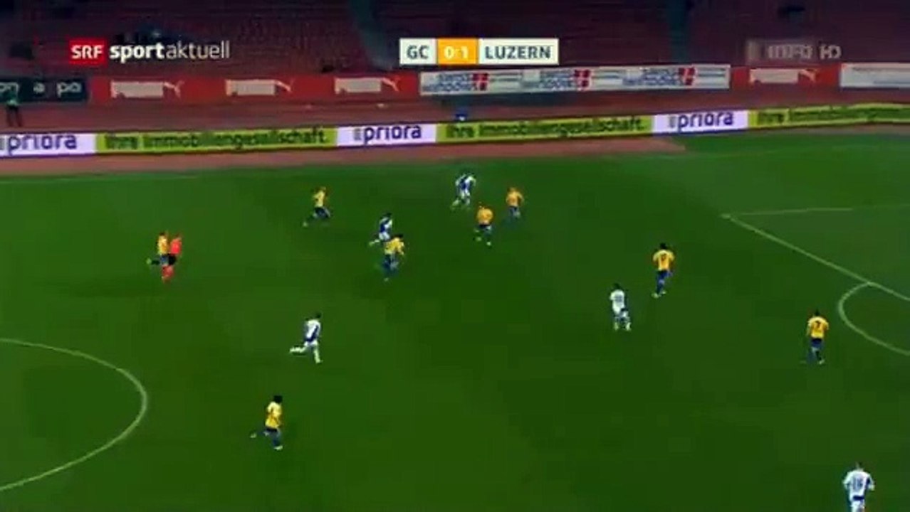 Grasshoppers 1:1 Luzern Runde 27 2015/16
