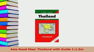 Download  Asia Road Map Thailand with Guide 115m Ebook Free