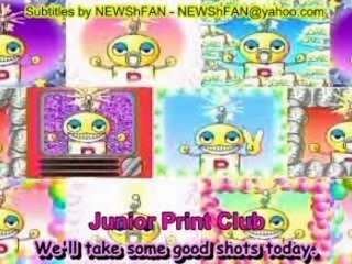 [Ya-Ya-yah] 2004.04.04 Print Club clip (English subtitles)