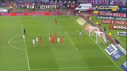 2-1 Alexis Niz Goal Argentina  Primera Division - 09.04.2016, River Plate 2-1 Sarmiento Junín