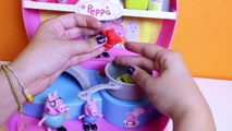 Peppa Pig Mini Pizzeria How To Make Play Doh Pizza Peppa Pig Chef Peppa Play Sets Part 3