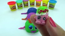 Play Doh Surprise Eggs Spongebob Squarepants Shopkins Peppa Pig Hello Kitty