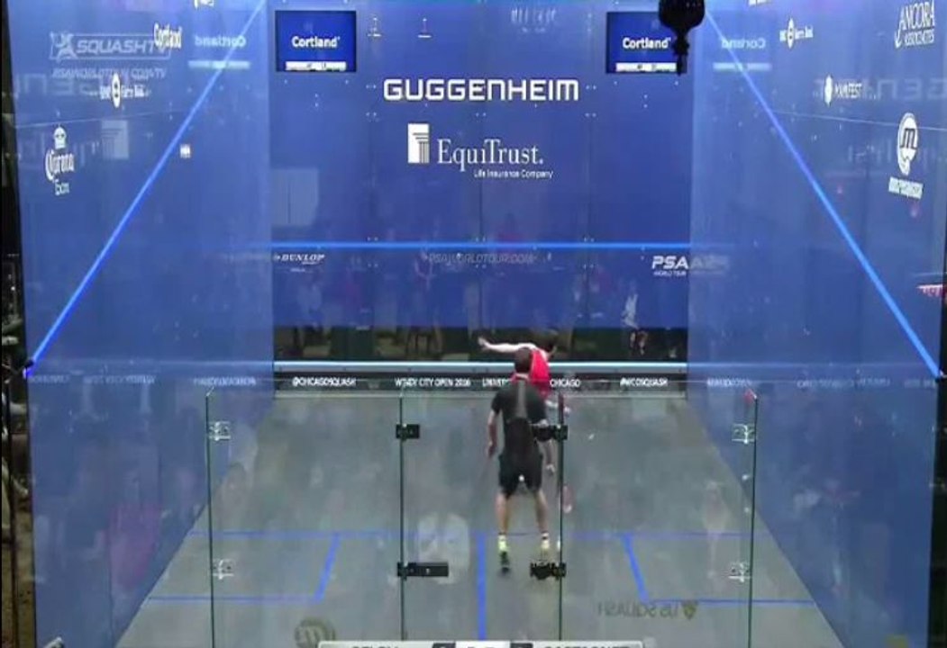 Squash: sans doute le point de l'année
