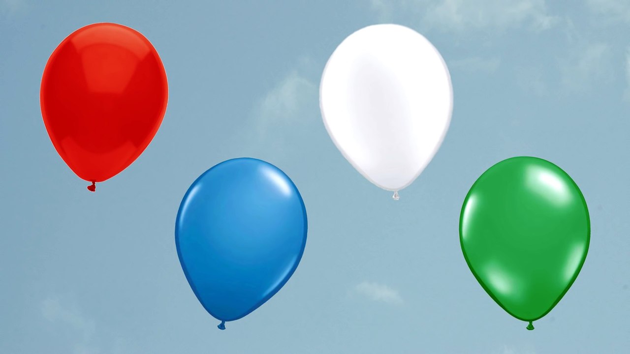 The Balloon Song (for learning colors)