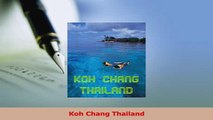 PDF  Koh Chang Thailand Download Online