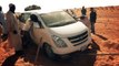 HYUNDAI H1 Gets Sticking in the Sand (Captured by: SONY TX-10)