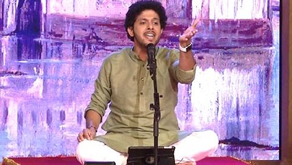 National Award Winner Mahesh Kale Performs At Zee Natya Gaurav 2016 | He Surano Chandra Vha
