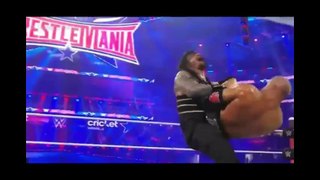 Roman Reigns VS Triple H | Wrestling Mania 32 | April 2016