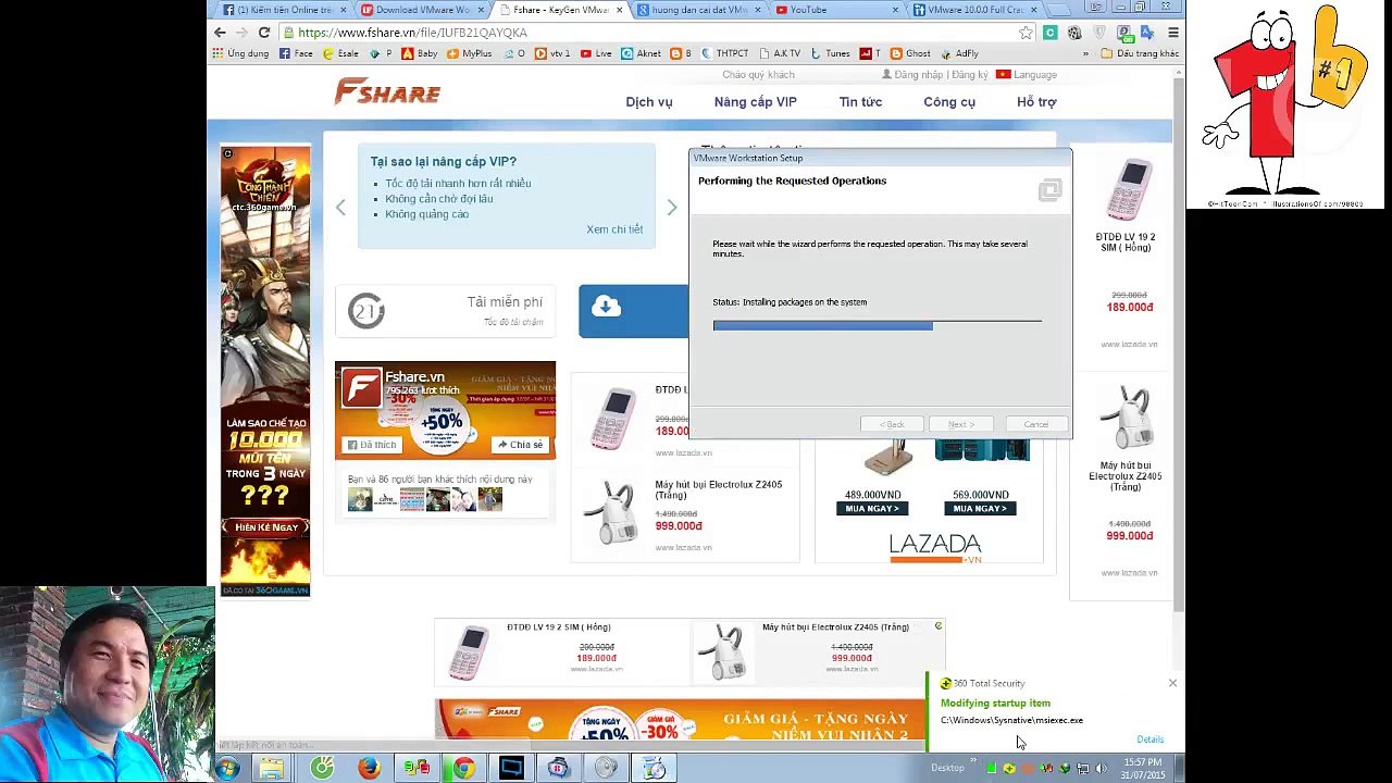437. VMware Workstation 11 l Hướng Dẫn Cài đặt dowload VMware Workstation 11.1 Phần mềm tạo máy ảo