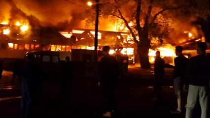 Sapanca'da fabrika yangını