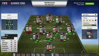 FIFA 12 Ultimate Team Of The Week | 04 January 2012