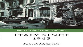 Download Italy since 1945  Short Oxford History of Italy