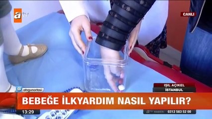 Bebeğe ilkyardım nasıl yapılır? - atv Gün Ortası Bülteni