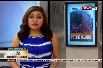 BT: Laksa laksang debotong lumahok sa traslacion ng Itim na de Nazareth, kita sa drone vidéo