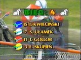Polonia Bydgoszcz - Włókniarz Częstochowa 1995 wyścig IV