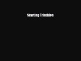 Download Starting Triathlon PDF Free