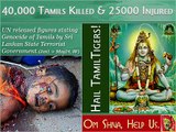 Om. Hindu Kush May 2009. Over 40 000 Hindus & Tamils murdered by Sri Lankan SINhala State Terrorism. (Om, LTTE Tamil Tigers, Tamil Eelam)
