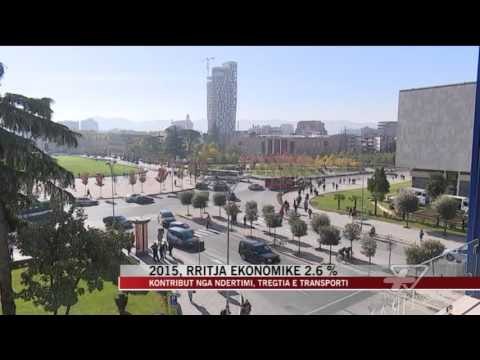 2015, rritja ekonomike 2.6 % - News, Lajme - Vizion Plus