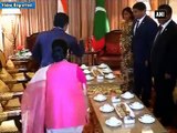 Sushma Swaraj meets Maldives President in Delhi