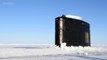 Navy Nuclear Submarine Breaking Through Arctic Ice