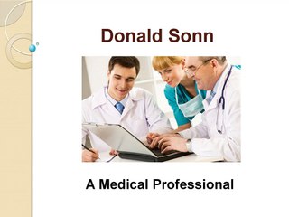 Donald Sonn - A Medical Professional