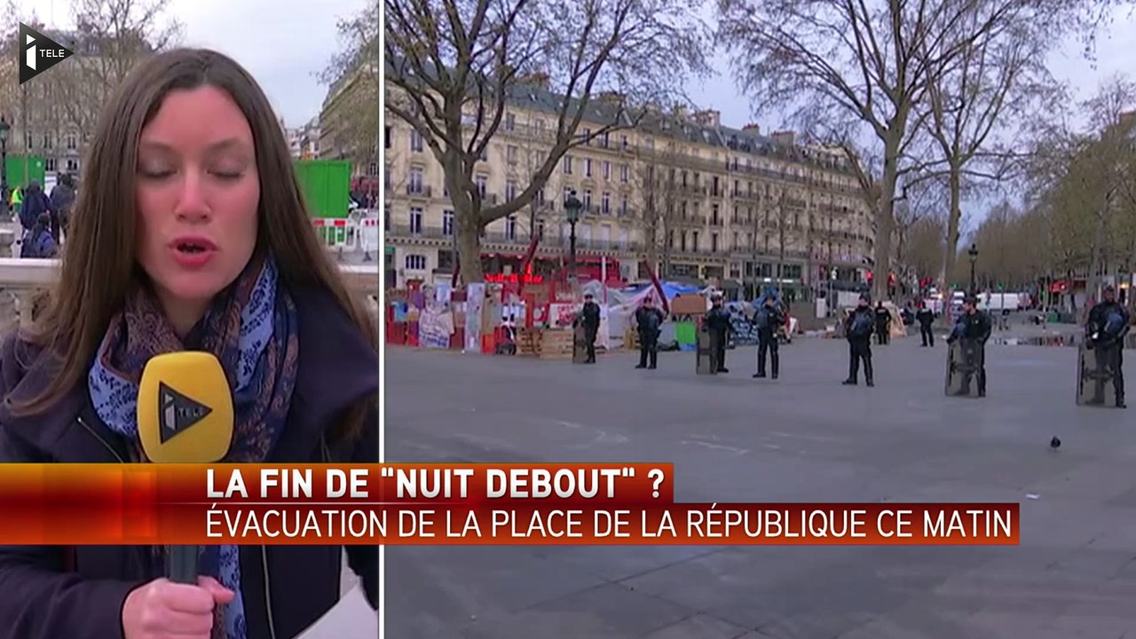 Nuit Debout pourra reprendre lundi soir malgré l'évacuation de la place de la République
