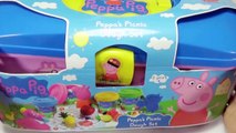 Learn Colors Pig Peppa Toys for kids!! Peppa Pig PLAY DOH Mummy Pig Daddy 2016 Learn colou