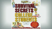 FREE DOWNLOAD  Survival Secrets of College Students  FREE BOOOK ONLINE