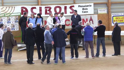 Les podiums, Sixième étape du Super 16 féminin, Sport Boules, Caen 2016