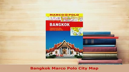 PDF  Bangkok Marco Polo City Map Download Online