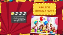 At the movies personalised video party invitation
