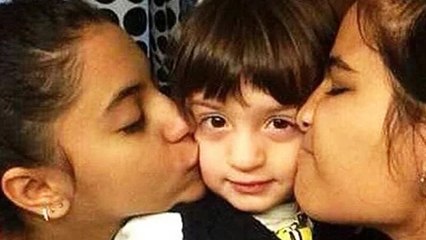 Shahrukh Khan's Son AbRam Gets KISSED By HOT Girls