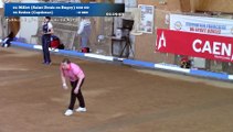 Mène 3, Sixième étape du Super 16 féminin, Sport Boules, Caen 2016