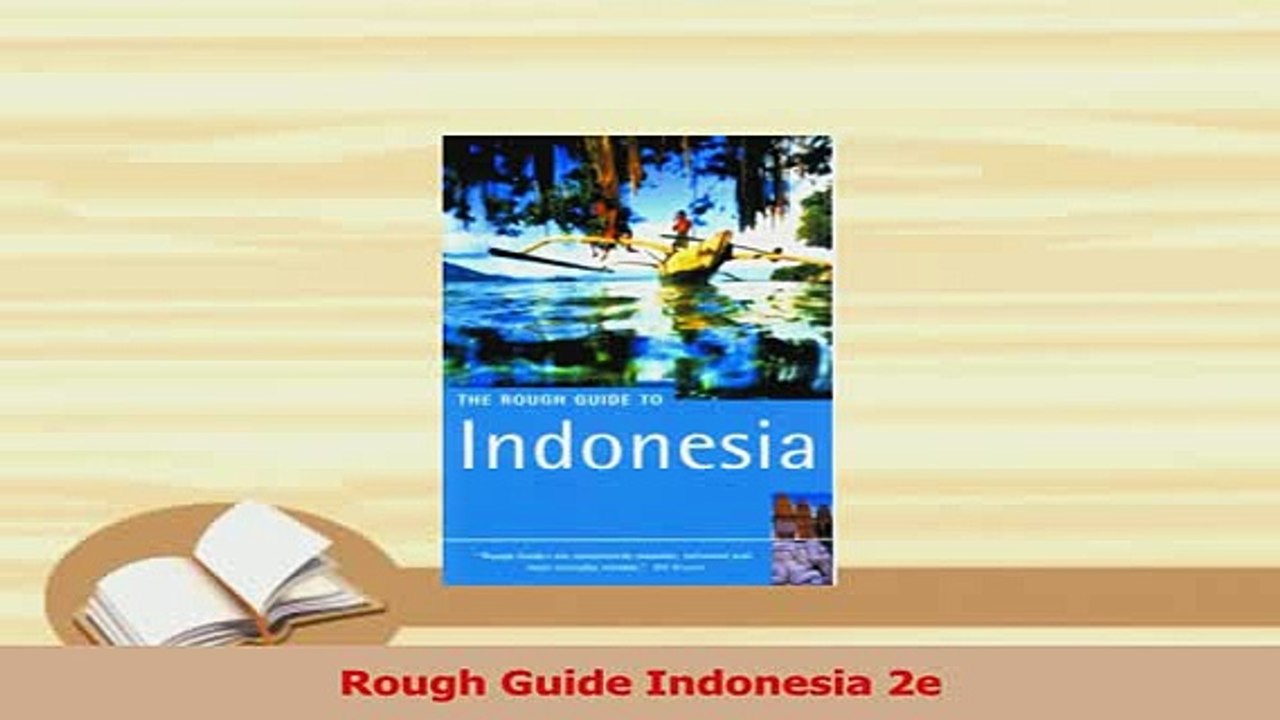 Read  Rough Guide Indonesia 2e Ebook Free