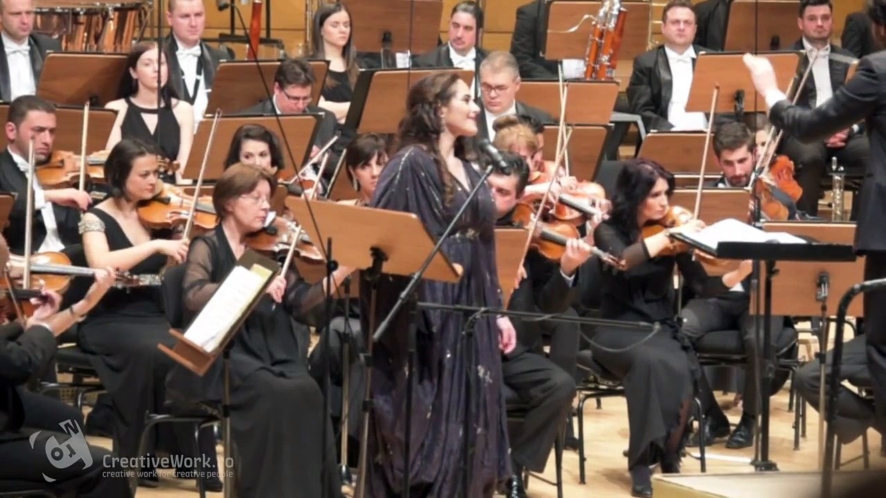 Abeer Nehme. Sing a little, O Birds. Sala Radio. Bucharest. عبير نعمة. غني قليلاً، يا عصافير