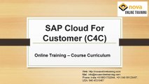 SAP Cloud For Customer Training - Course Curriculum