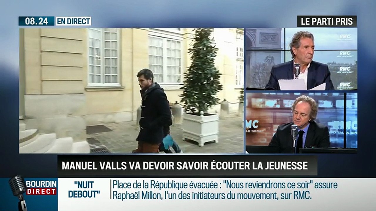 Le parti pris d'Hervé Gattegno: Manuel Valls va devoir savoir écouter la jeunesse - 11/04