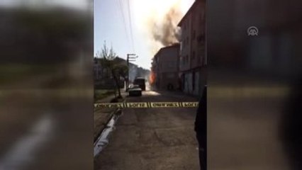 Eskişehir'de Doğalgaz Borusunda Patlama