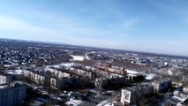 2016 год. Нижний Новгород в высоты башенного крана