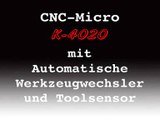 CNC Micro K-4020 Retrofitting Fräsmaschine Milling Machine mit ATC
