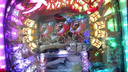 パチンコ新台天才バカボン V!V!バカボット!@大一　ガラポンBAZOOKA(確変)実機試打実践演出動画