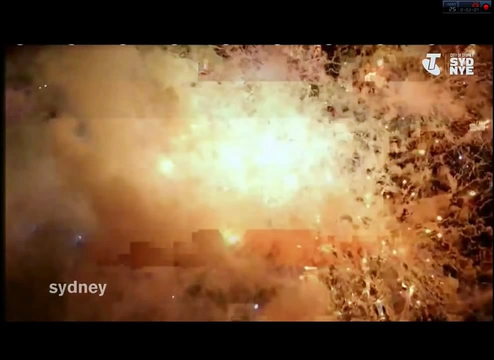 2015 Happy new year Australia Sidney Midnight Fireworks Full version HD