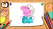 Peppa Pig y Elsa Kristoff Anna Olaf Disney Frozen   Halloween La Cerdita En Español PequeTV