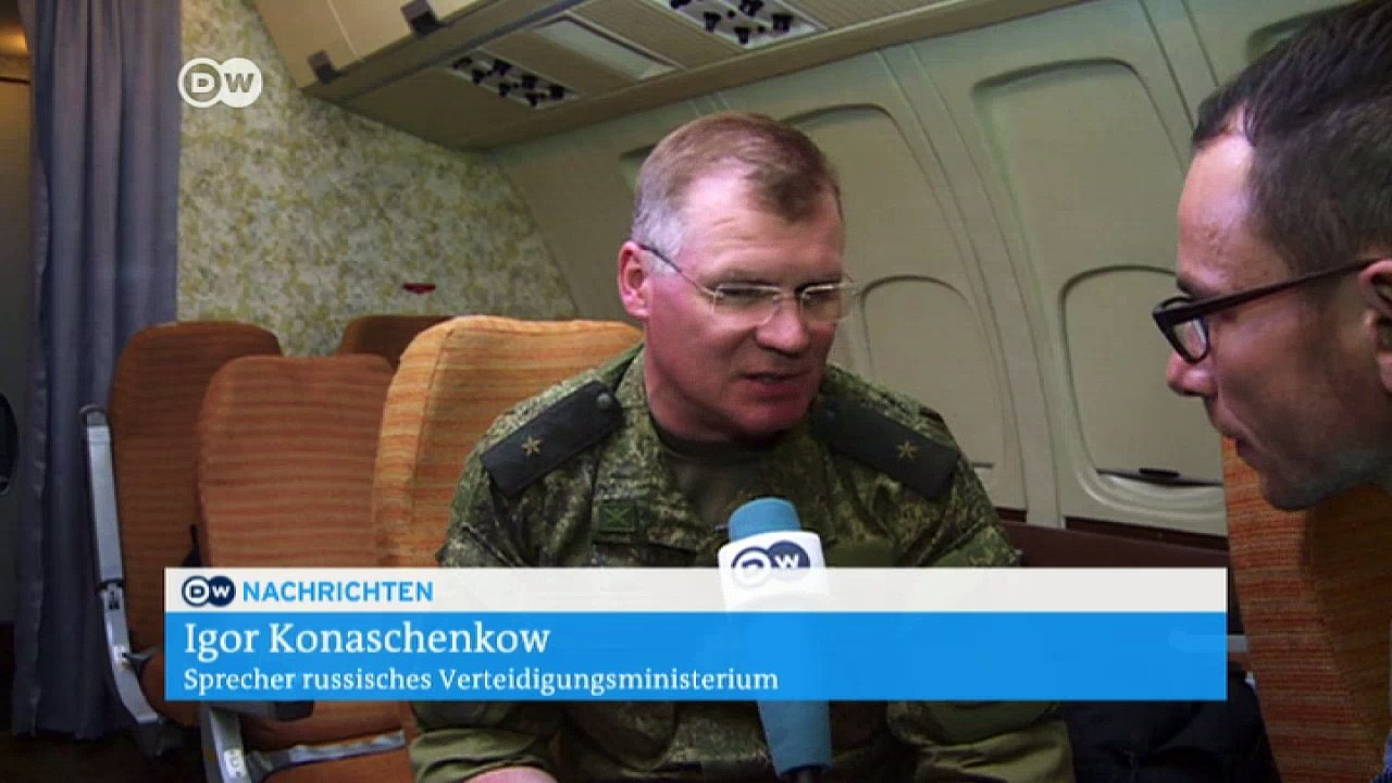 Generalmajor Igor Konaschenkow im DW-Interview | DW News