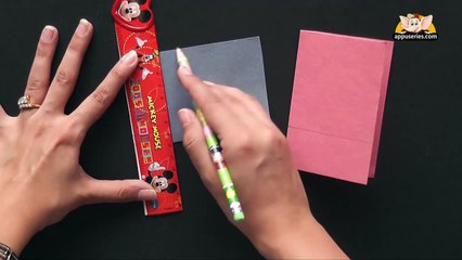 Easy to make Kirigami 2 x 2 Heart Pocket in Hindi